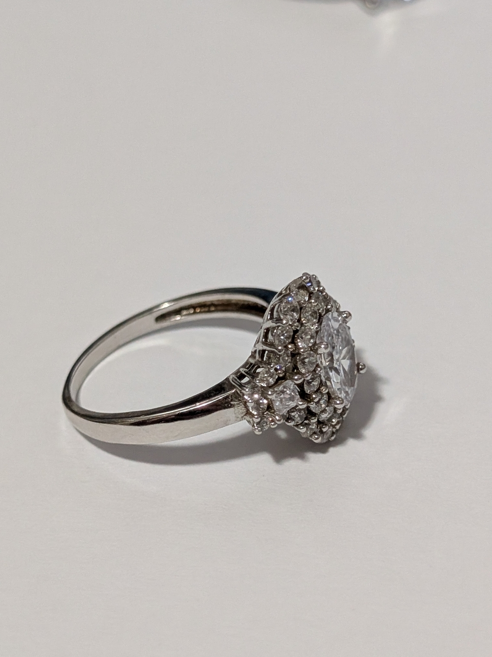 2 Sterling Silver Rings Size 5 - Picture 9 of 9